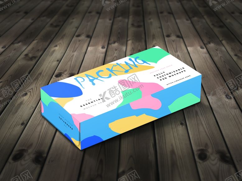 编号：46825510110828498269【酷图网】源文件下载-纸巾盒子包装样机