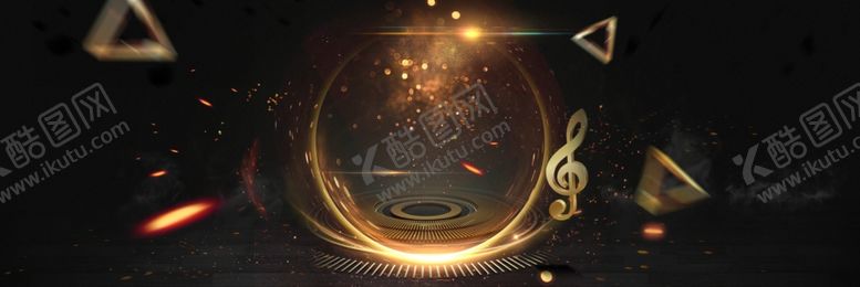 编号：22118405121805336749【酷图网】源文件下载-金色颁奖晚会年会海报背景素材