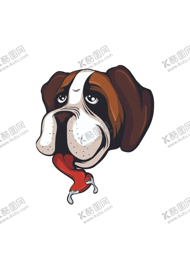 编号：69758707022110267996【酷图网】源文件下载-创意可爱卡通动物头像素材