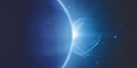 科技素材线条梦幻年会背景时尚