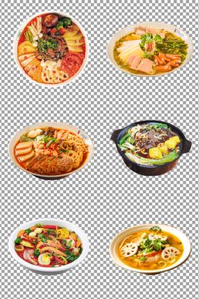 冒菜麻辣烫菜单