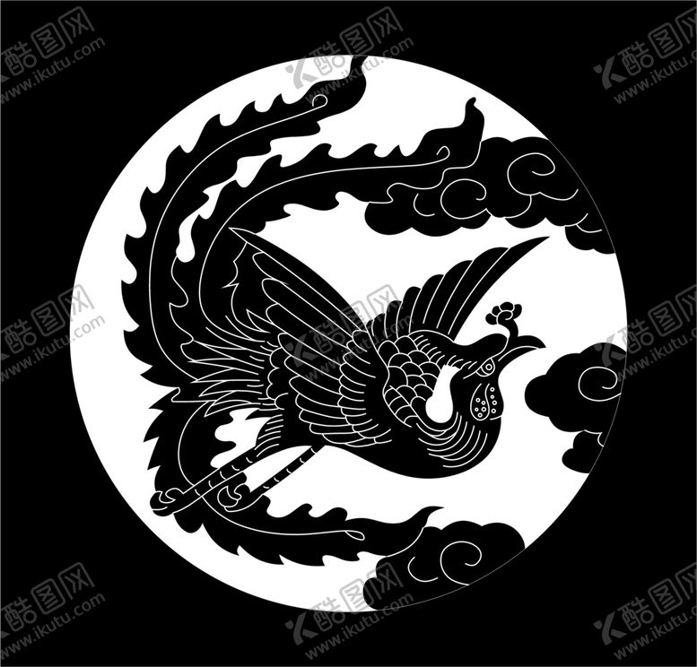 编号：17445601131558238316【酷图网】源文件下载-凤雕刻机图