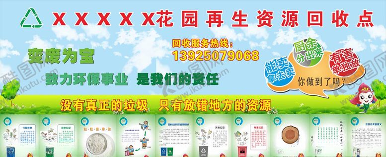 编号：24268809180039292709【酷图网】源文件下载-垃圾分类海报