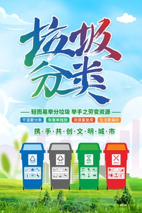 垃圾分类活动展板社区管理