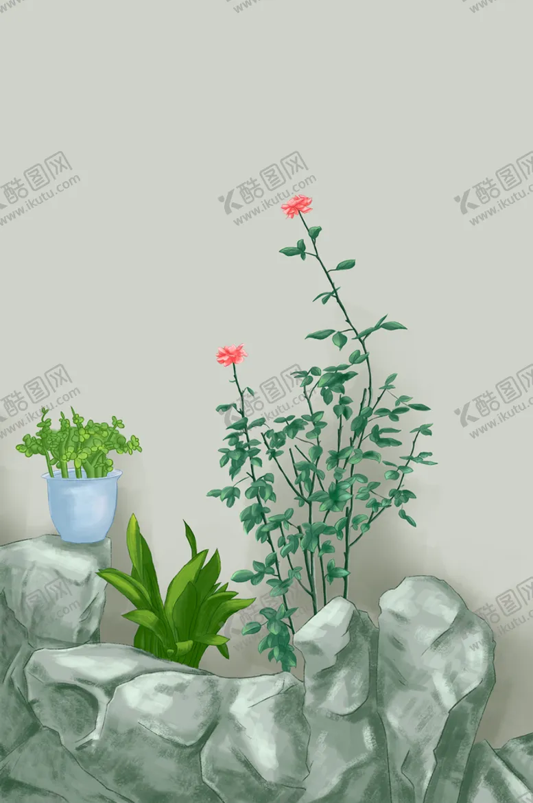 编号：27630910022047205482【酷图网】源文件下载-月季花