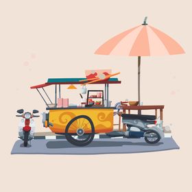 矢量旅游环境