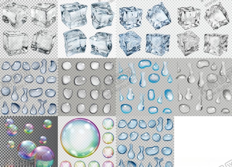 编号：42718310272142225080【酷图网】源文件下载-气泡水滴