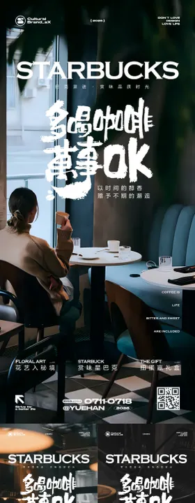 咖啡品鉴创意海报