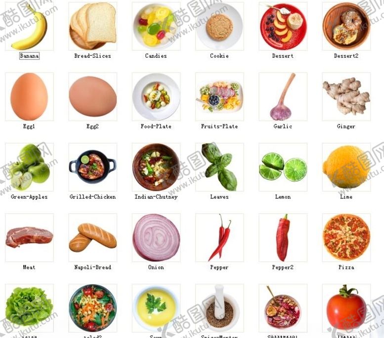 编号：44455609271325369021【酷图网】源文件下载-水果蔬菜食物素材