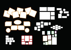 多样几何图形组合