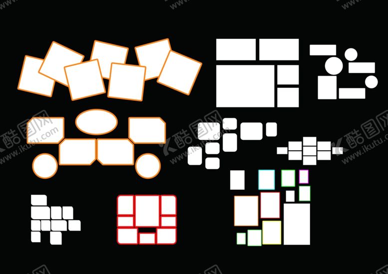 编号：82830511021740121397【酷图网】源文件下载-多样几何图形组合