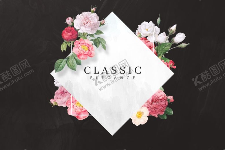 编号：86372110102054032881【酷图网】源文件下载-花卉卡片