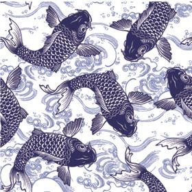 鲤鱼插画图案