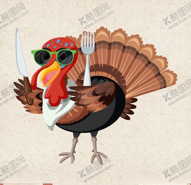 编号：63595106190919589772【酷图网】源文件下载-矢量动物矢量植物插画手绘