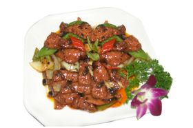 炒牛仔肉