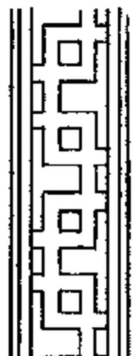 镂空花图案玄关中国风边框铁艺