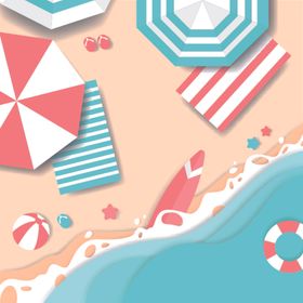 夏日元素素材