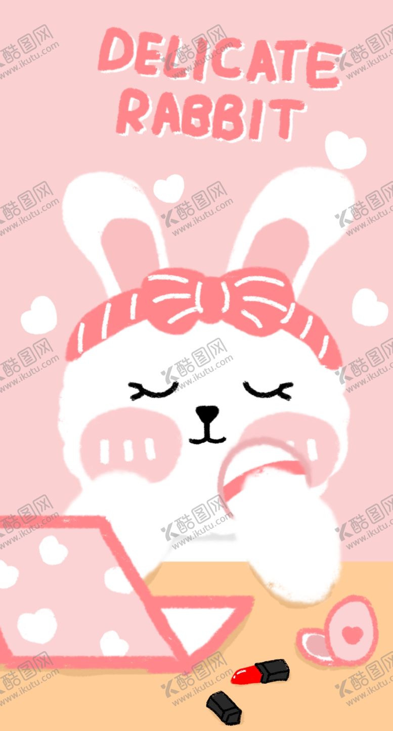 编号：16355409272254275218【酷图网】源文件下载-手绘兔子
