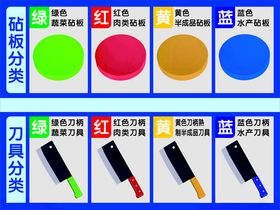 砧板分类及刀具分类