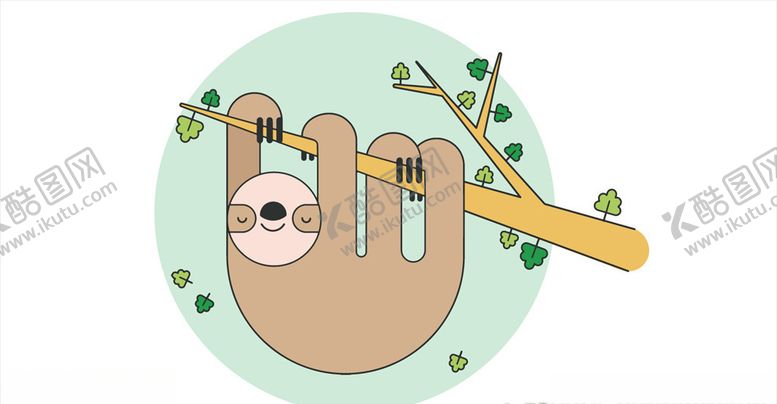 编号：34653009120556075249【酷图网】源文件下载-手绘卡通动物
