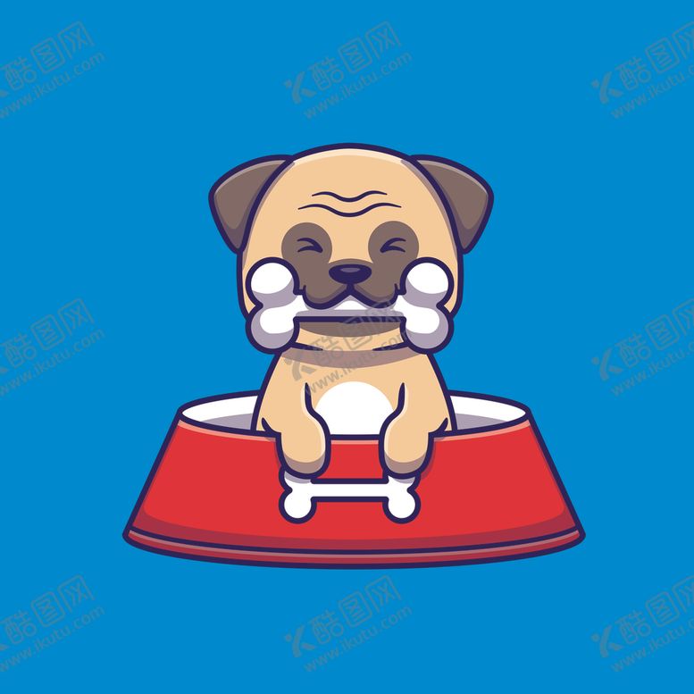 编号：62984509262233345544【酷图网】源文件下载-狗动物卡通