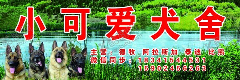 编号：90657104062027287365【酷图网】源文件下载-小可爱犬舍展示