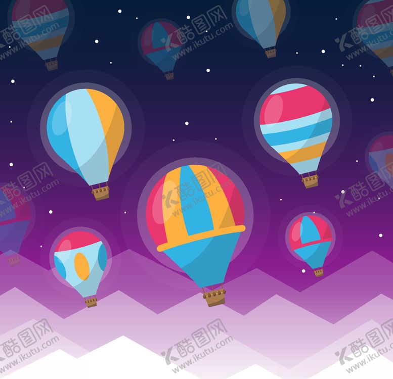 编号：48149109252208435509【酷图网】源文件下载-热气球