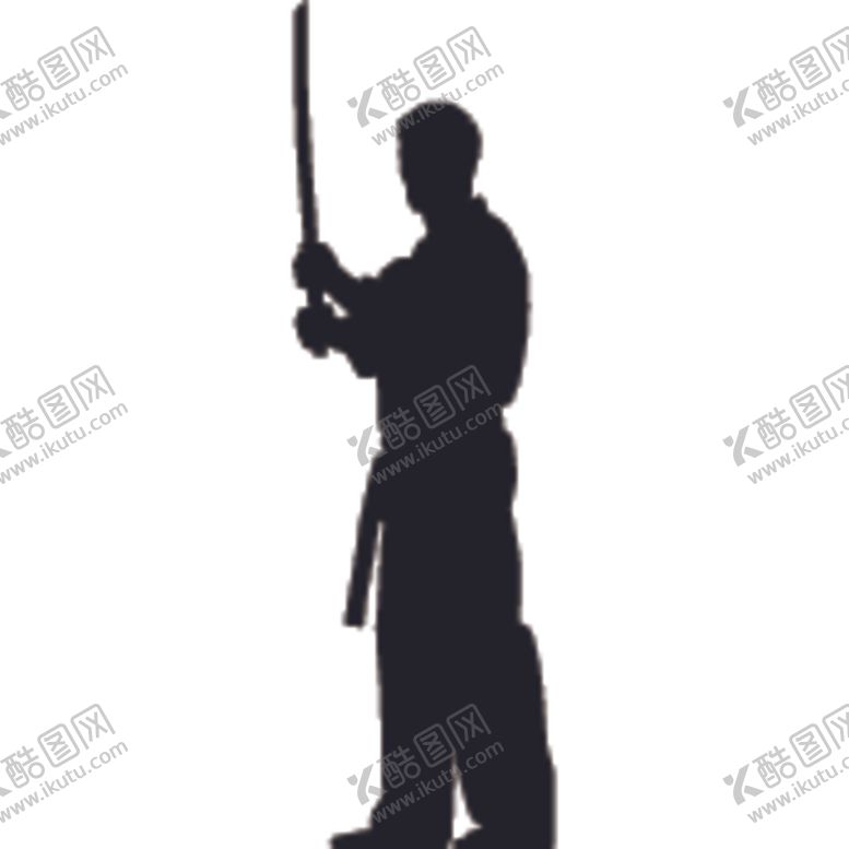 编号：41388305021000548552【酷图网】源文件下载-武术格斗剪影
