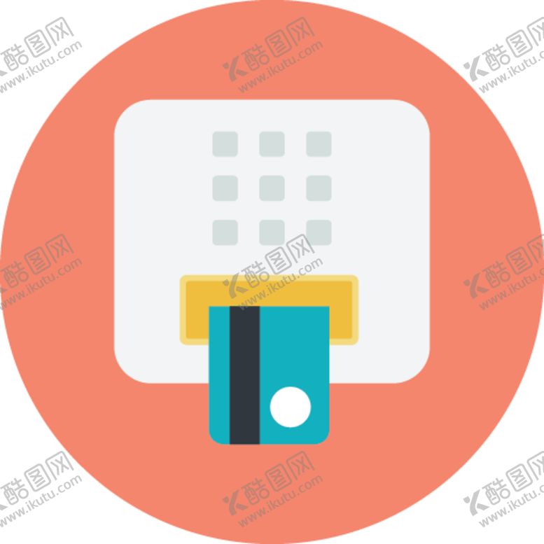 编号：92500807051302306137【酷图网】源文件下载-刷卡图标