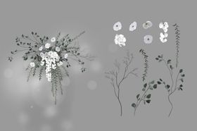 婚礼花艺素材图片