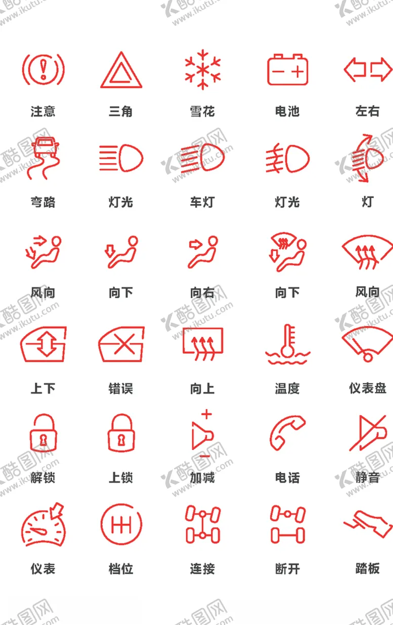编号：56926906300944449144【酷图网】源文件下载-汽车内标识