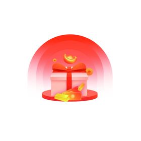 礼盒插画元素