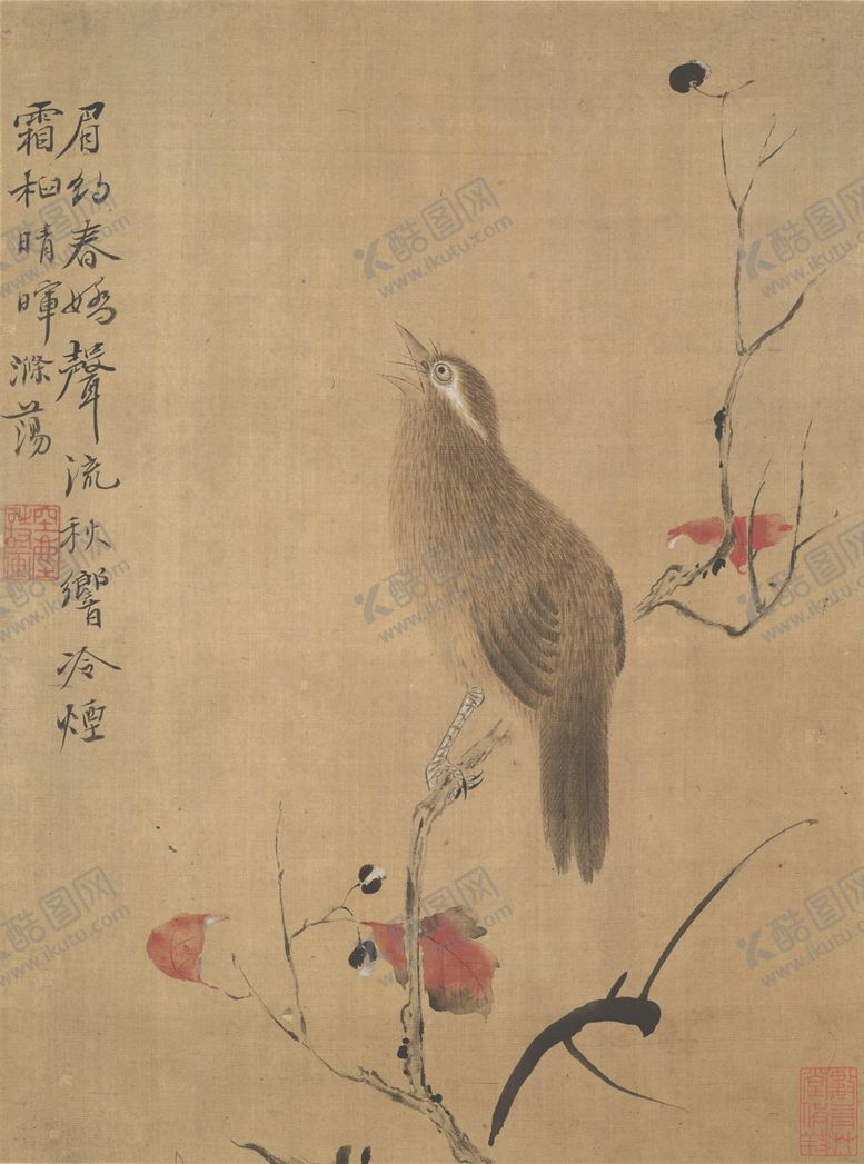 编号：24764710230830453550【酷图网】源文件下载-清代恽寿平花草绘画