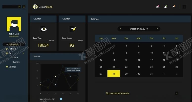 编号：30289210310433173213【酷图网】源文件下载-后台系统界面