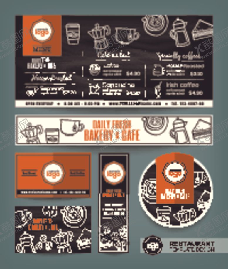 编号：47013210101132083622【酷图网】源文件下载-手绘西餐美食