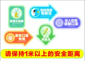 教师已消毒废弃口罩专用
