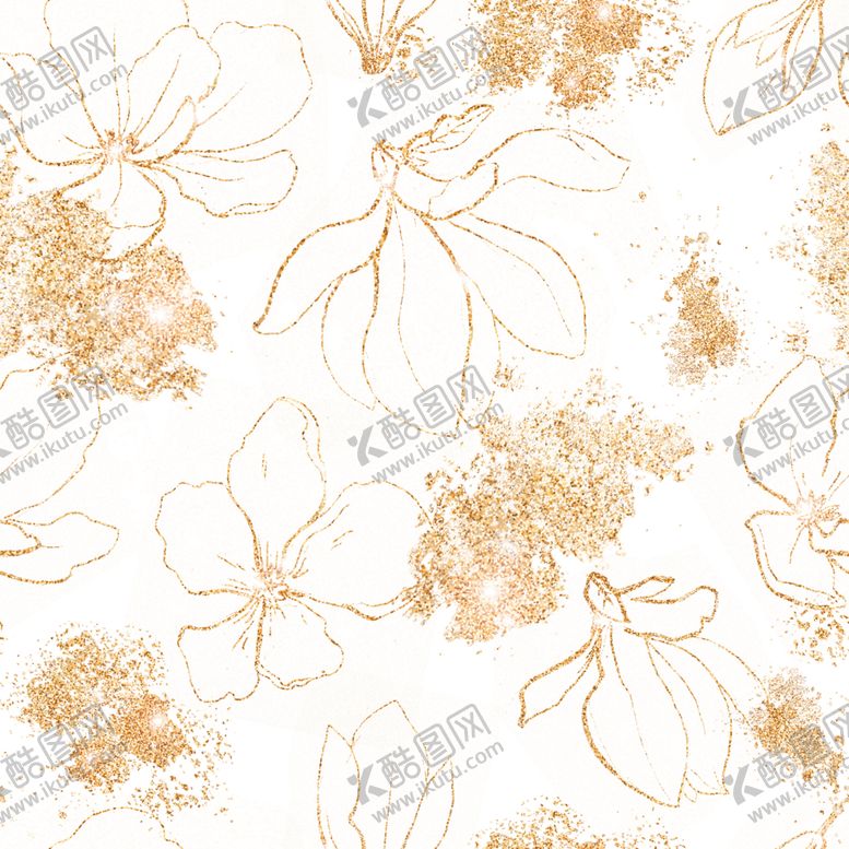 编号：90969409250321136235【酷图网】源文件下载-水彩花朵创意图案背景