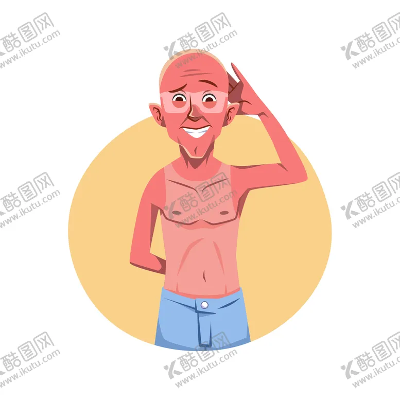编号：99568210251103309830【酷图网】源文件下载-晒伤