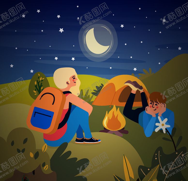 编号：89113409291238155065【酷图网】源文件下载-露营