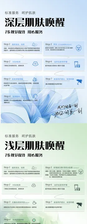 医美台卡海报