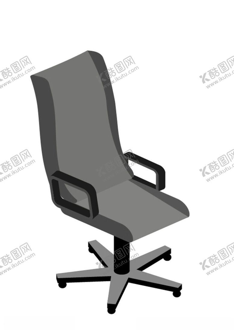 编号：63766602180108183922【酷图网】源文件下载-椅子办公椅旋转凳子工作座椅