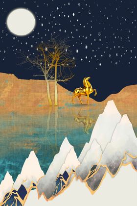 北欧风简约抽象艺术装饰画