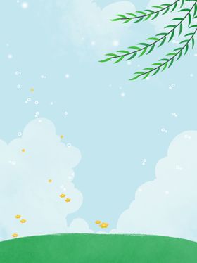 中国风背景潮四季古潮