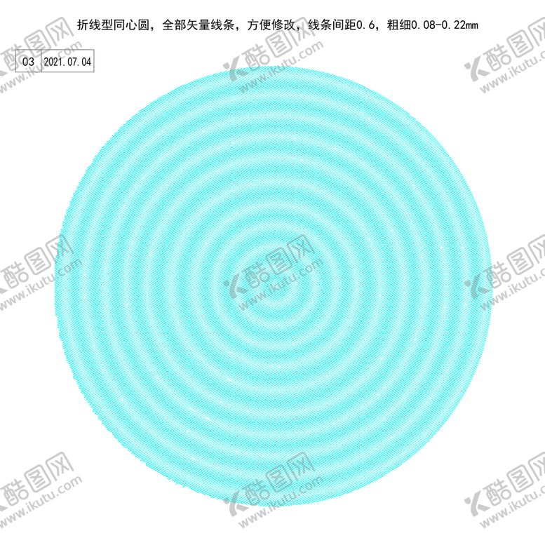 编号：36024810031353029072【酷图网】源文件下载-同心圆 折线 线条