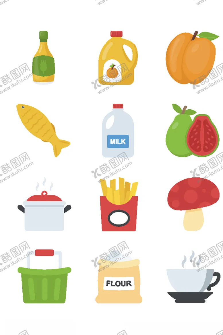 编号：13273704162245343671【酷图网】源文件下载-饮食图标