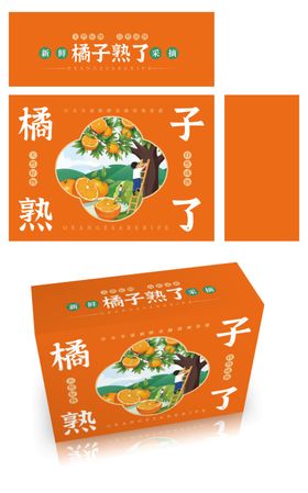 橘子包装设计