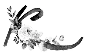 手绘花卉婚礼婚礼鲜