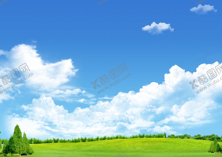 编号：18747510100209149469【酷图网】源文件下载-蓝天白云背景