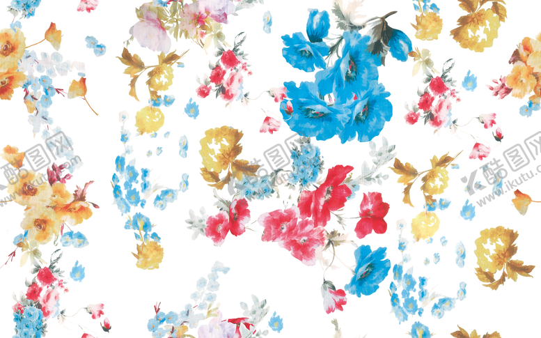 编号：44333912201721242555【酷图网】源文件下载-水彩花