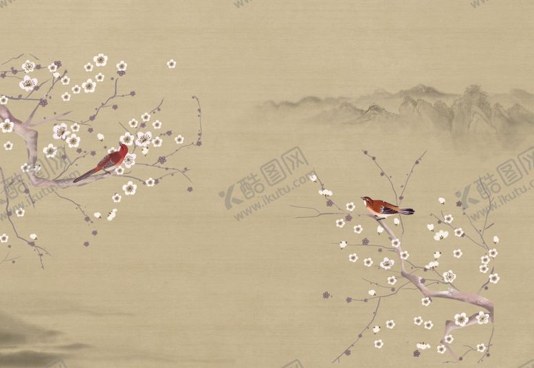 编号：71034410190535371767【酷图网】源文件下载-古典中国风工笔画